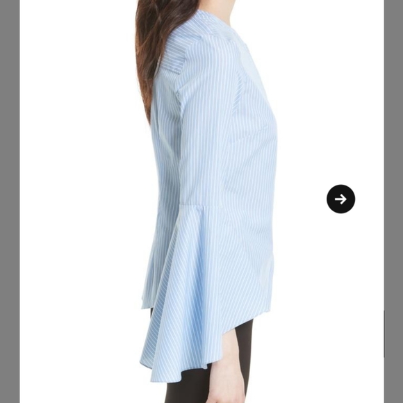 Milly 'Michelle' Blouse with Bell Sleeves - Picture 2 of 8